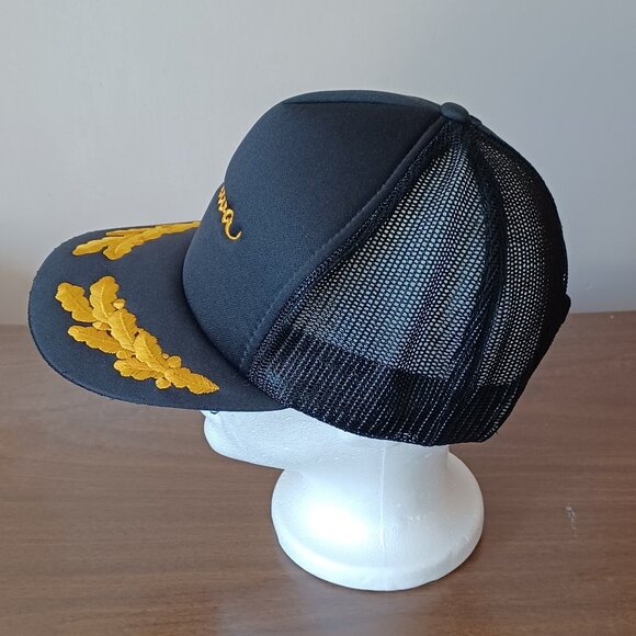 Vintage 1980s International Insignia Embroidered Ottawa Trucker Hat Snapback Cap - Picture 5 of 13